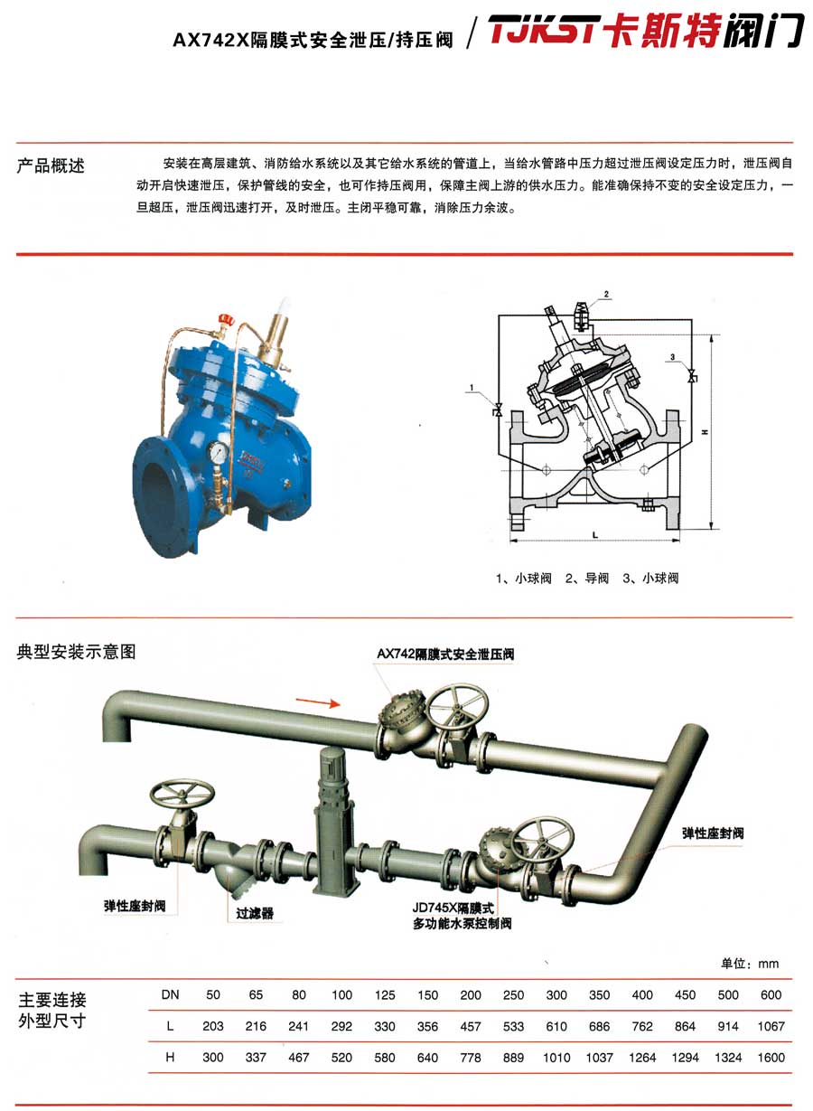 暂无 关键词: 隔膜式安全泄压/持压阀  天津阀门  天津卡斯特阀门自动