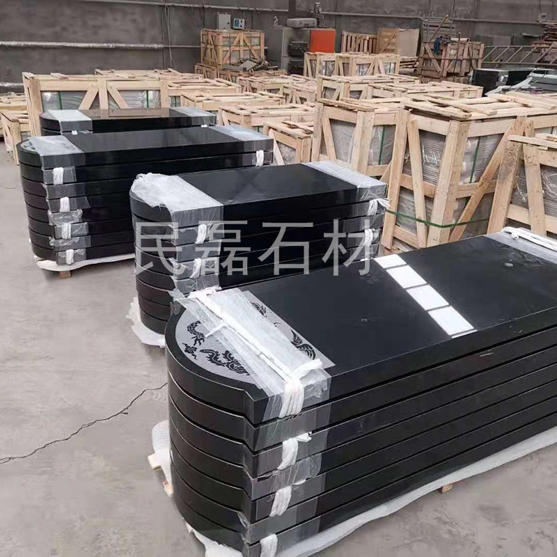 中国黑墓碑生产厂家找民磊石材