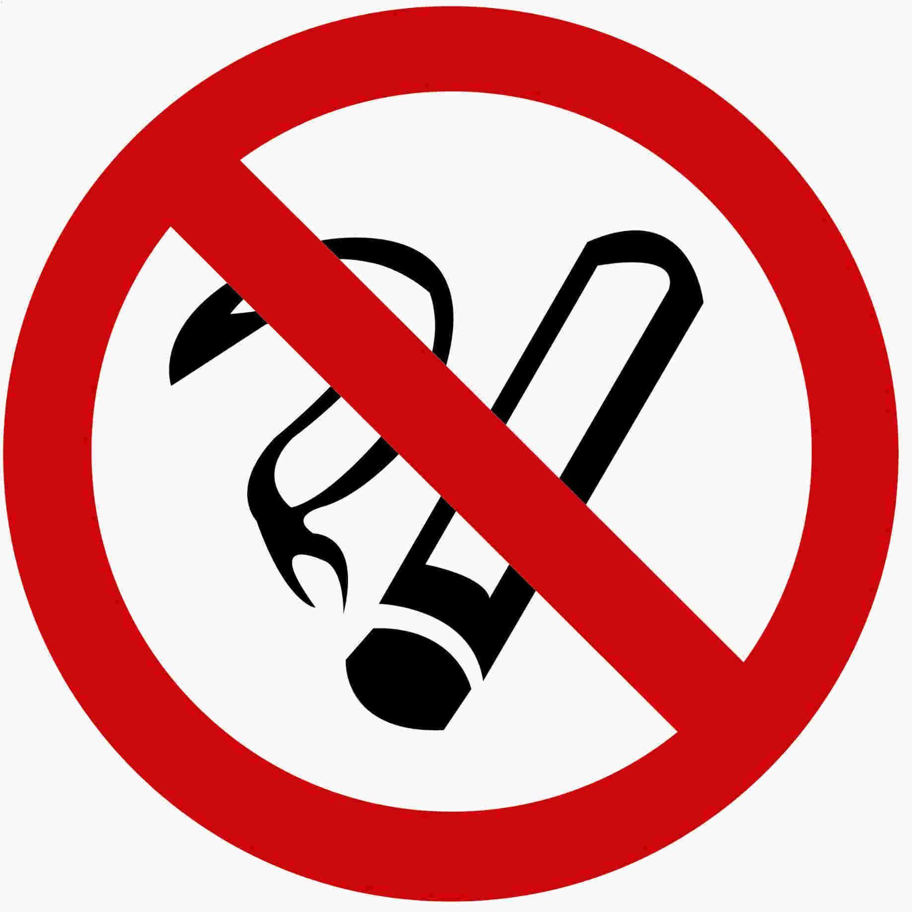 禁止吸烟手绘板