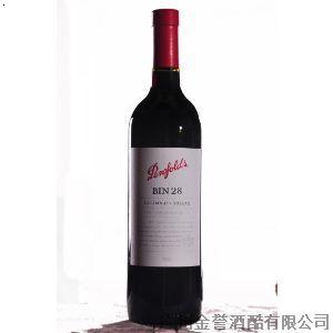 【澳洲奔富bin28红葡萄酒 奔富进口红酒批发商