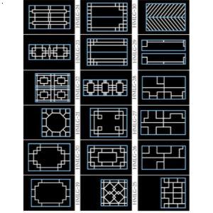 中空玻璃内置装饰条样式集萃