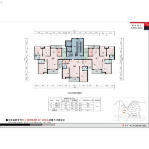 e-34 一梯三户标准层平面图二