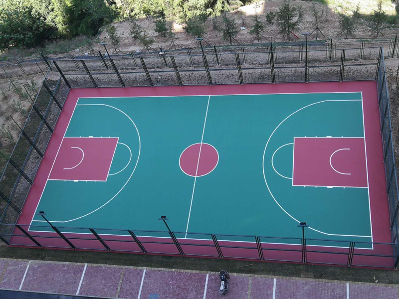 临沂塑胶跑道,日照塑胶跑道,青岛硅PU篮球场